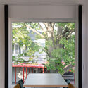 Szentpéterfa Elementary School / Can Architects - Interior Photography, Dining room, Table, Chair, Windows